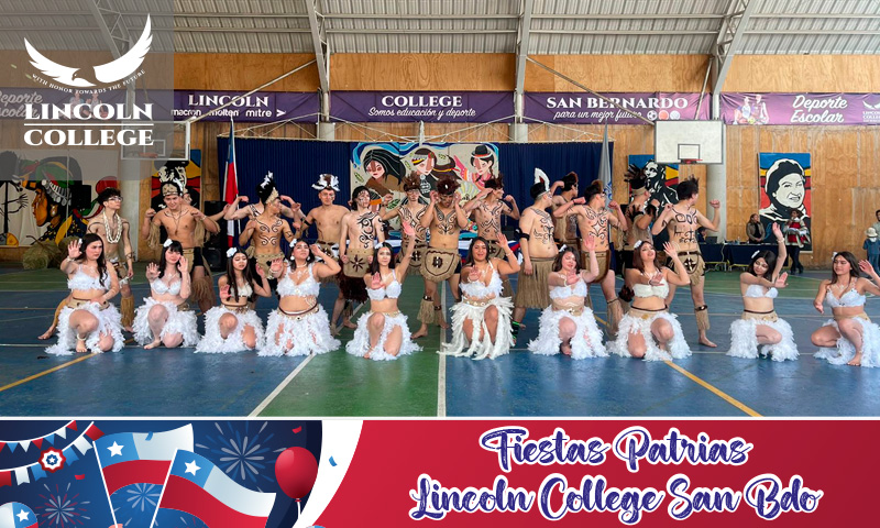 FIESTRAS PATRIAS LINCOLN COLLEGE SAN BERNARDO