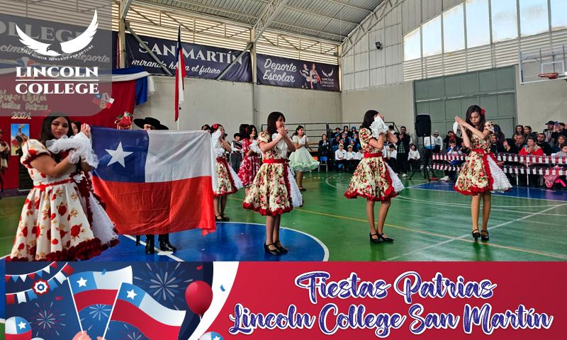 FIESTRAS PATRIAS LINCOLN COLLEGE SAN MARTÍN