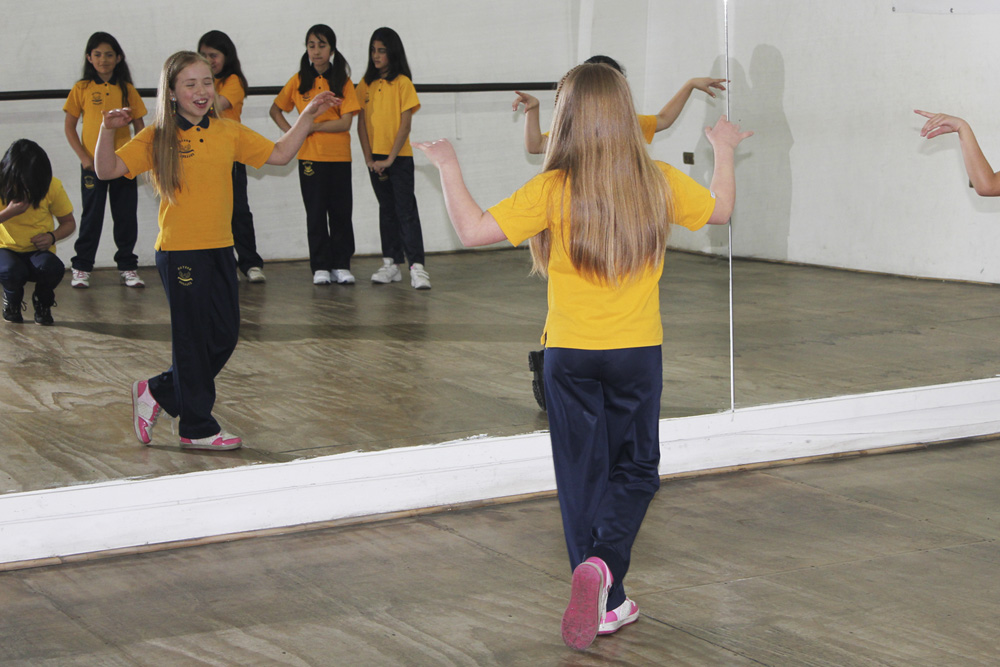 Taller de Danza visitó Academia de <br>José Luis Tejo