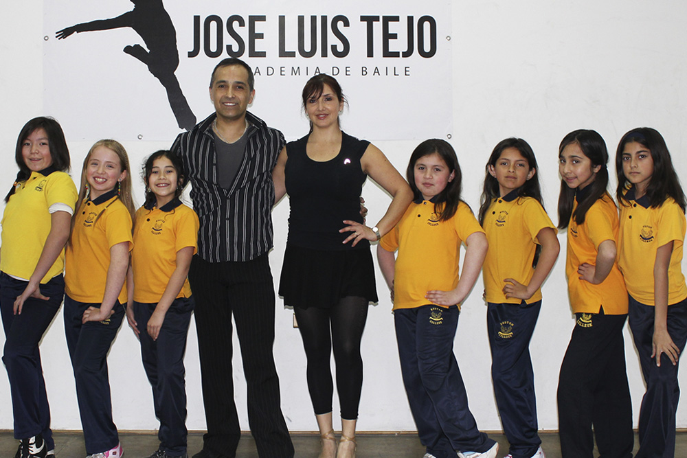 Taller de Danza visitó Academia de <br>José Luis Tejo