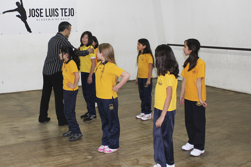 Taller de Danza visitó Academia de <br>José Luis Tejo