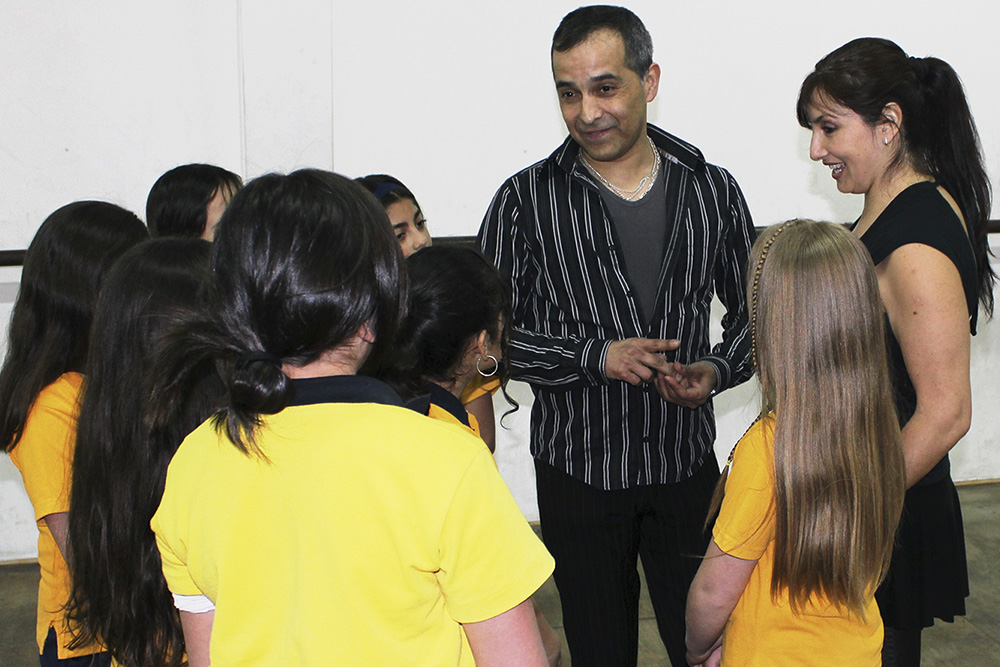 Taller de Danza visitó Academia de <br>José Luis Tejo