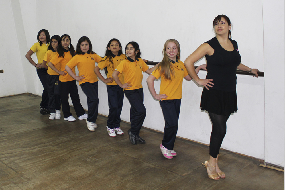 Taller de Danza visitó Academia de <br>José Luis Tejo