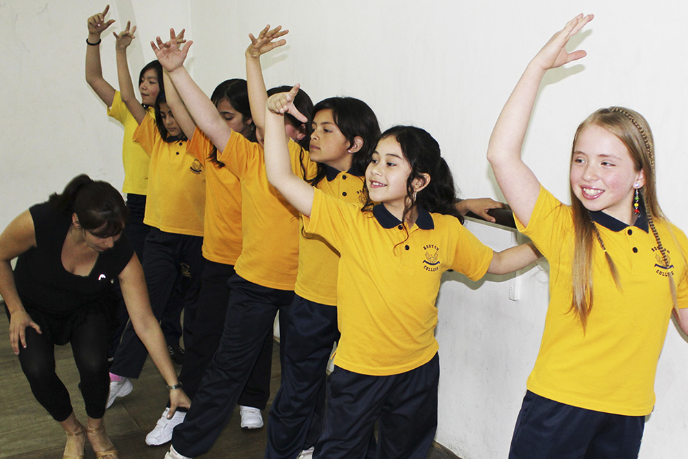 Taller de Danza visitó Academia de <br>José Luis Tejo