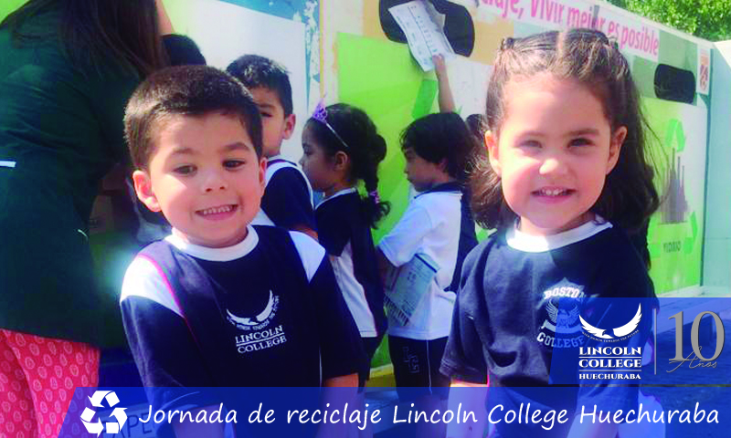 Jornada de reciclaje Lincoln College Huechuraba