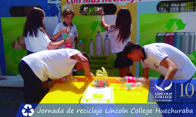 Jornada de reciclaje Lincoln College Huechuraba